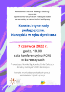Niebieski Siatka i Strzałki Konferencja Plakat.png